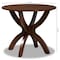 Baxton Studio Tilde Walnut Brown Finished 35-Inch-Wide Round Wood Dining Table 169-10901 - alternate 7